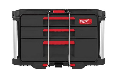Ящик Milwaukee PACKOUT с 2+1 выдвижными отсеками 4932493190