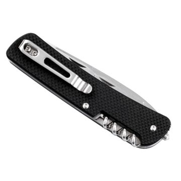 Складной нож multi-functional Ruike L51-G зеленый c клинком из стали Sandvik™ 12С27, рукоять G10