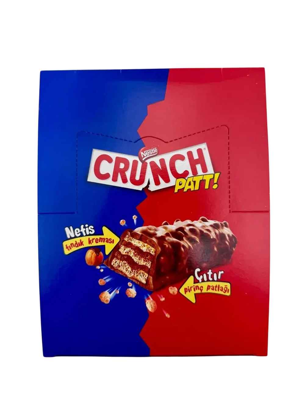 Шоколадный батончик Nestle Crunch Patt, 12шт