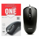 Мышь проводная SMARTBUY SBM-215-K ONE чёрный
