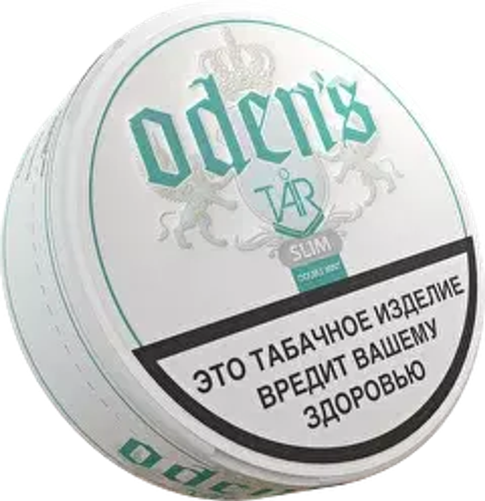 Жевательный табак "ODENS TAR" Double Mint Slim 13г. ("ODENS TAR" Double Mint Slim 21) (М)