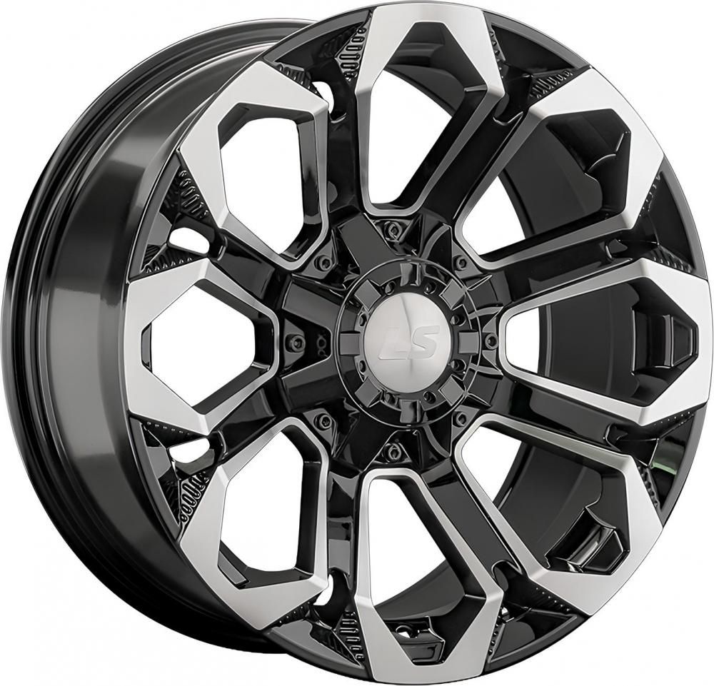 LS Wheels 1366 9x17 6x139.7 ET 20 Dia 106.1 (BKF)