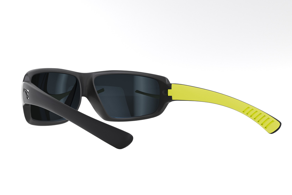 Спортивные очки LiP FLO / Matt Black - Mustard / PCPL Levanté Series ML Blue Smoke AF Lens
