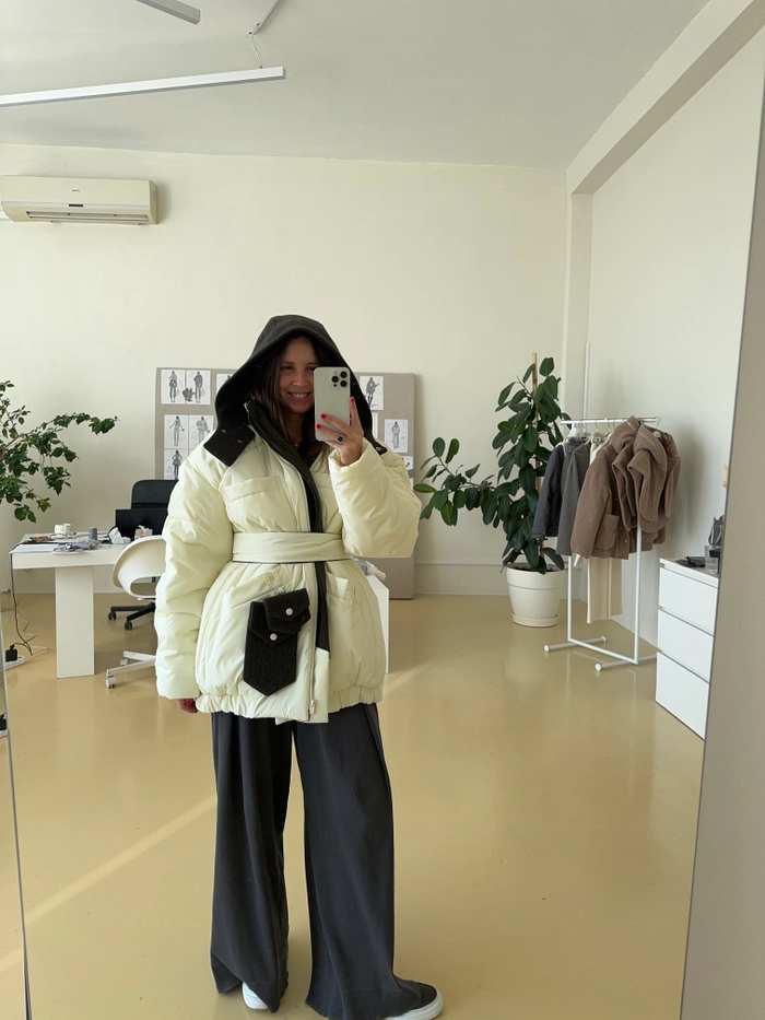 ПОЯС МИНТИ ХАКИ/СЛИВОЧНЫЙ