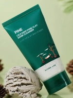 Round Lab Очищающая маска-пенка с экстрактом сосны и центеллы Cica Deep Pore Clay Mask Cleanser 150 мл