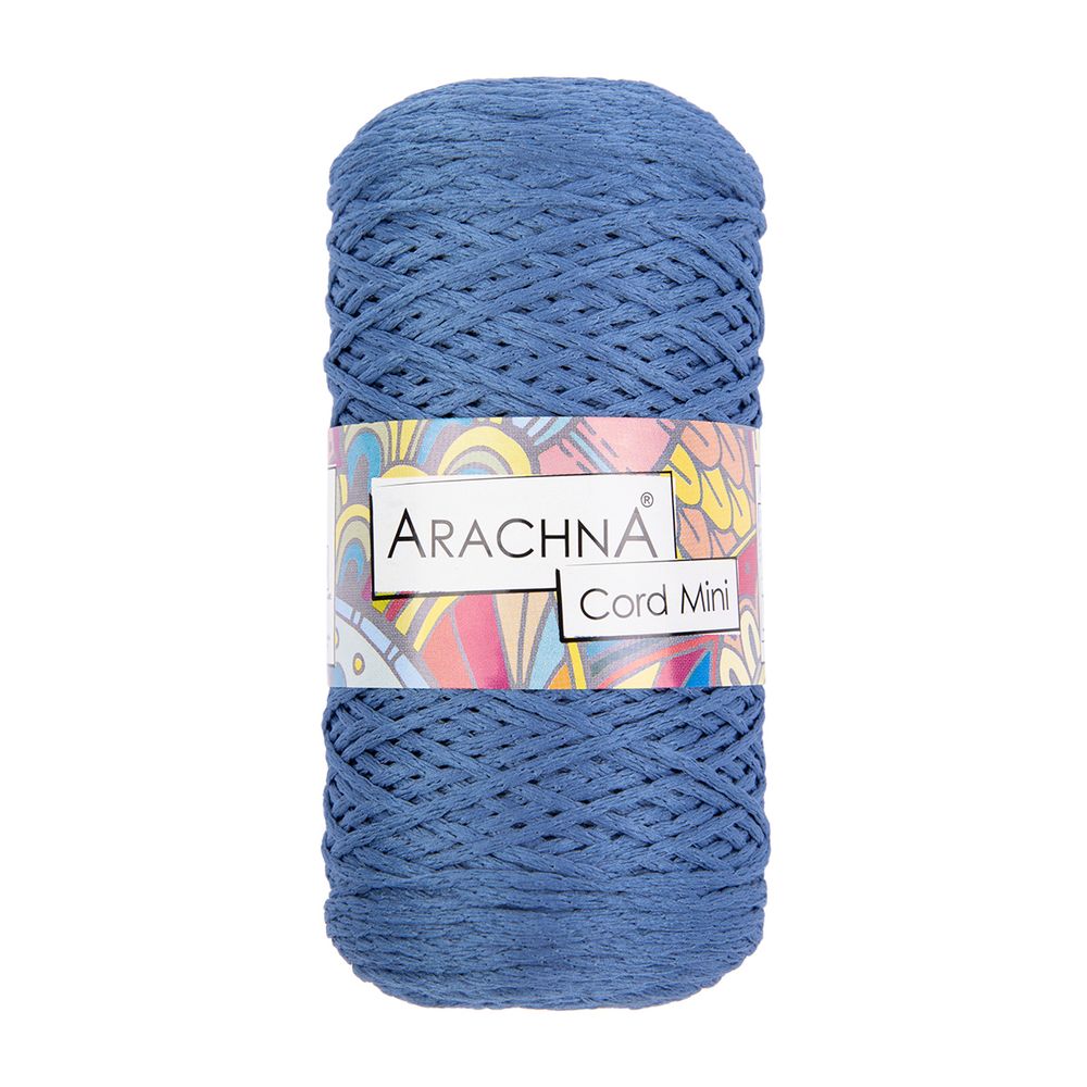 Пряжа Arachna Cord Mini / уп.3 мот. по 75г, 200 м, 05 джинсовый Пряжа Arachna Cord Mini / уп.3 мот. по 75г, 200 м, 05 джинсовый
