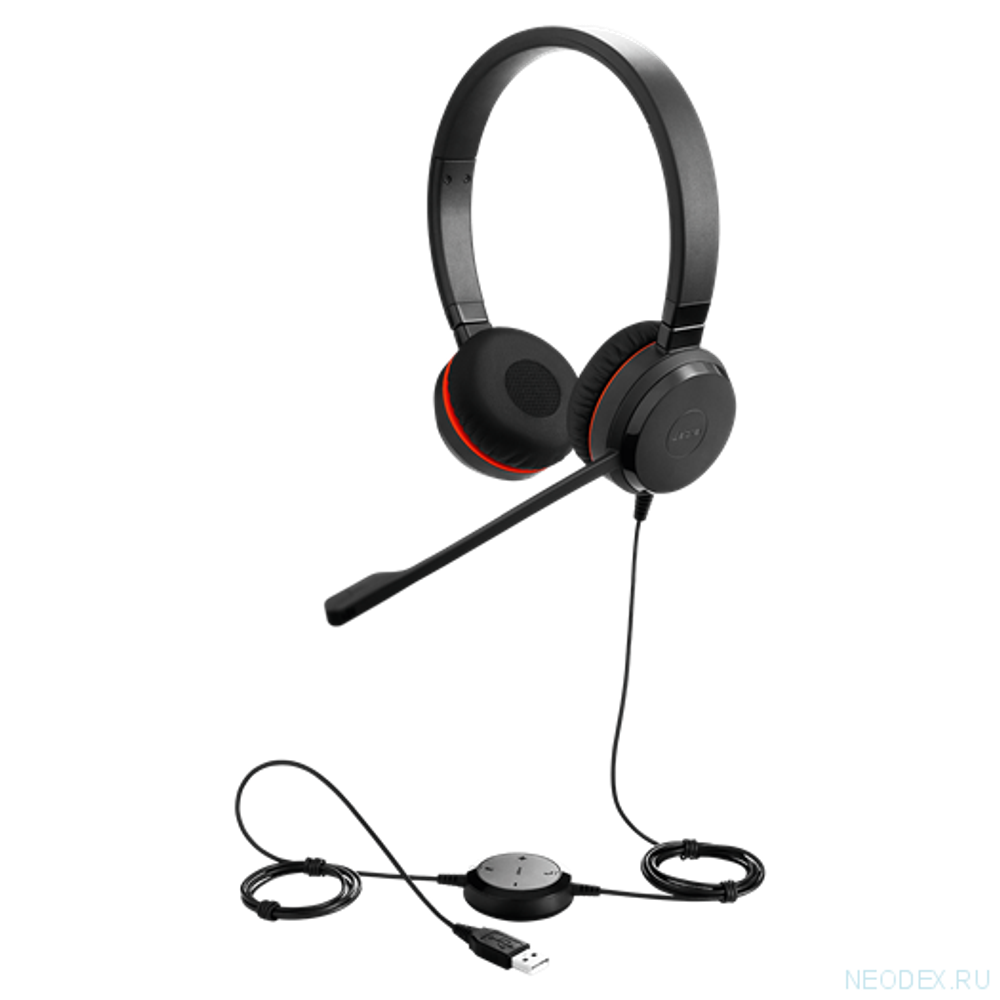 Jabra Evolve 20 SE Stereo MS компьютерная гарнитура USB ( 4999-823-309 )