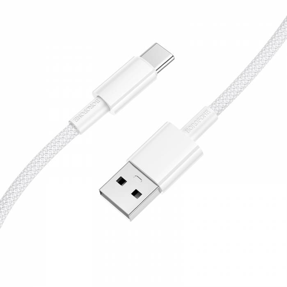 Кабель USB на Type-C Borofone BX117 (white)