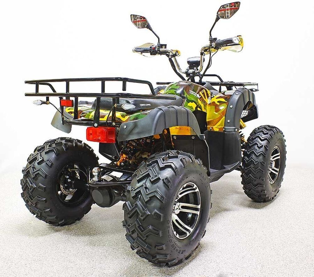 Квадроцикл подростковый GreenCamel Сахара AWD 4x4 (60V 2x2kW R10 alum Дифференциал) электро