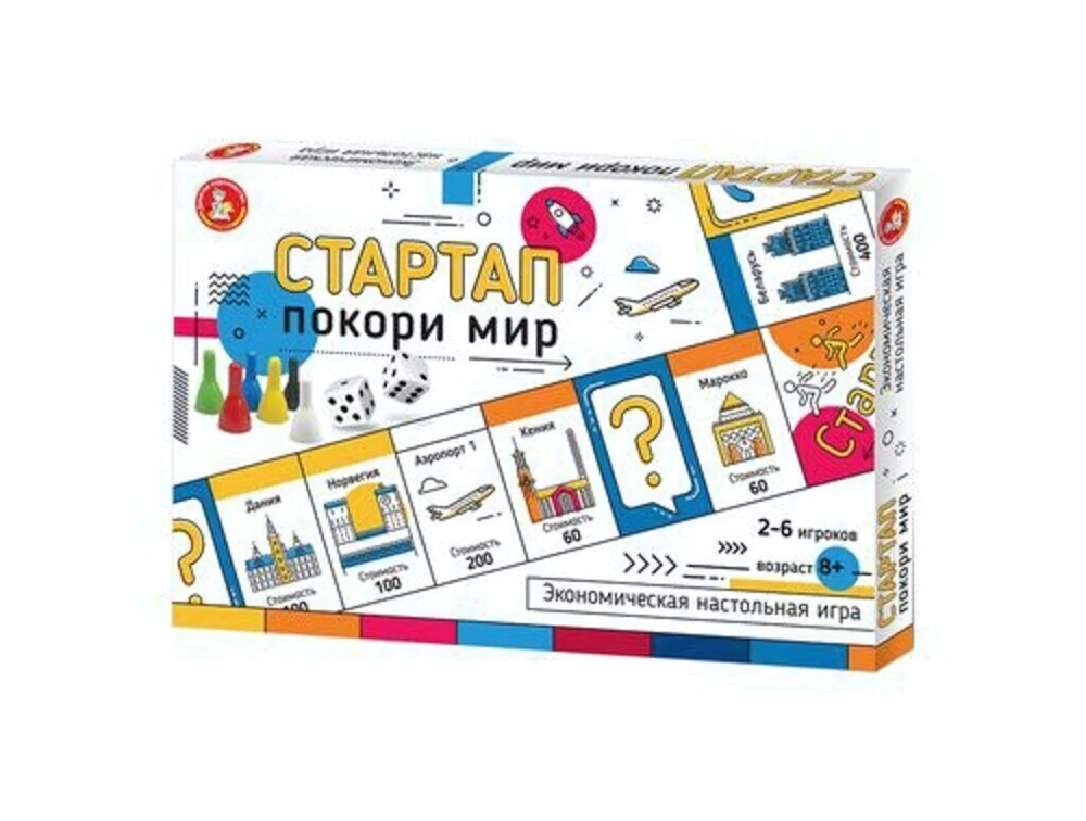Игра экономическая "Стартап.Покори мир" (Т-Ц)