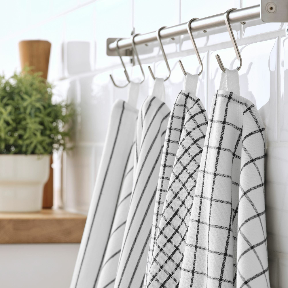 Набор кухонных полотенец IKEA RINNIG (РИННИГ), 45х60 см, 4 шт