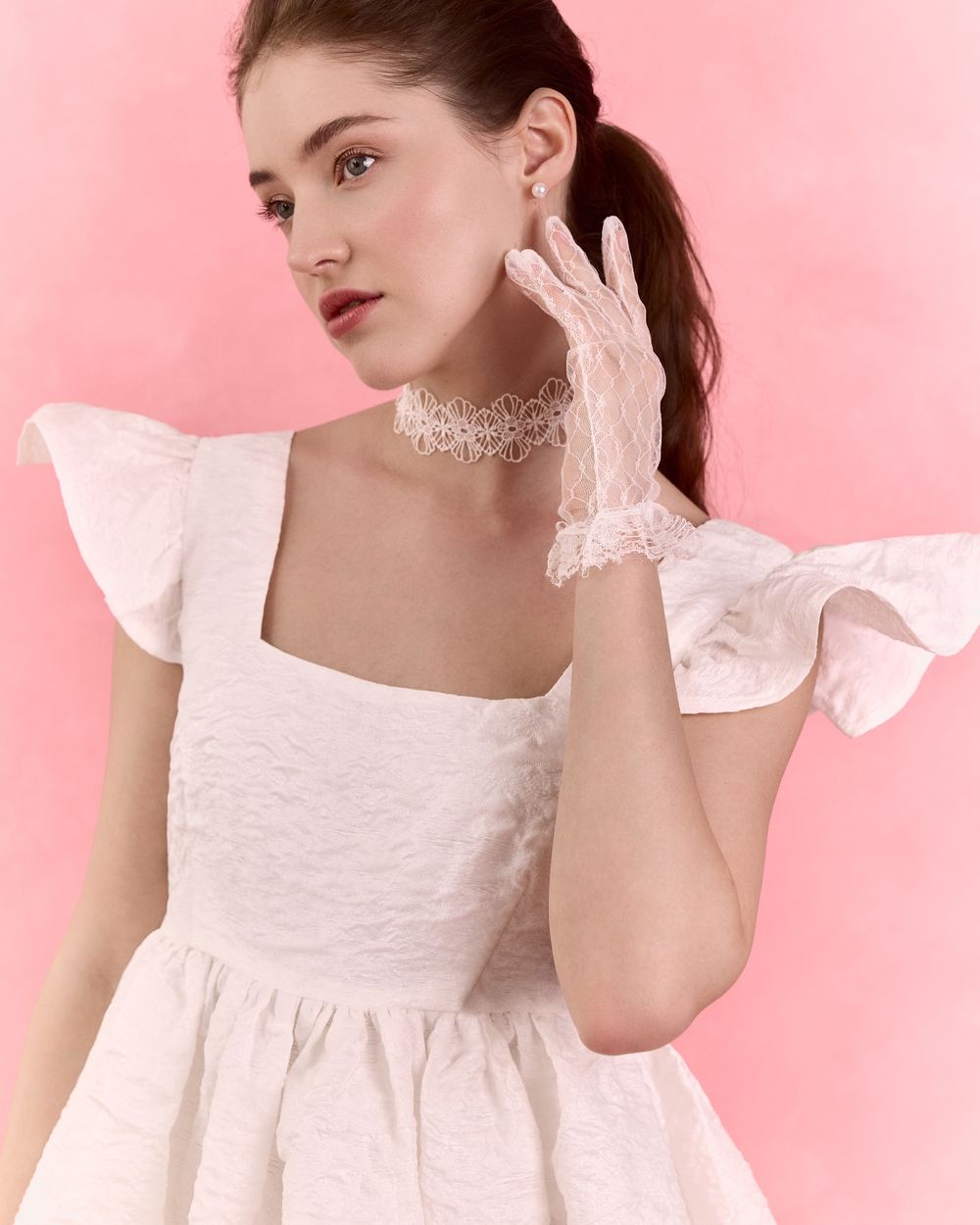 Платье Angel white