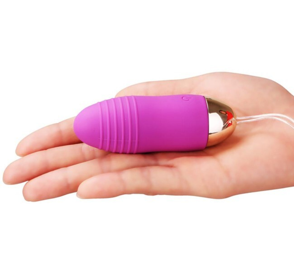 Вибро-яйцо беспроводное перезаряжаемое Remote Control Jumping Egg Elves 7 режимов (фиолетовый) (Цвет: фиолетовый)
