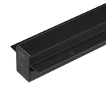 Трек встраиваемый MAG-TRACK-2538-FDW-1000 (BK, 5LN) (Arlight, IP20 Металл, 5 лет)