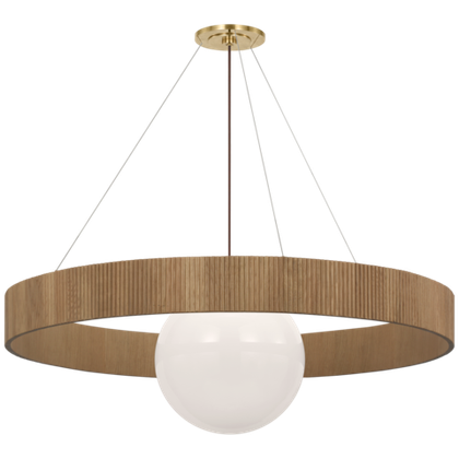 Люстра Visual Comfort Arena 53" Ring and Globe Chandelier