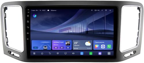 Магнитола для Volkswagen Sharan - Kuberg QLed, Android 14, TS105, Быстрейшая, CarPlay, SIM-слот