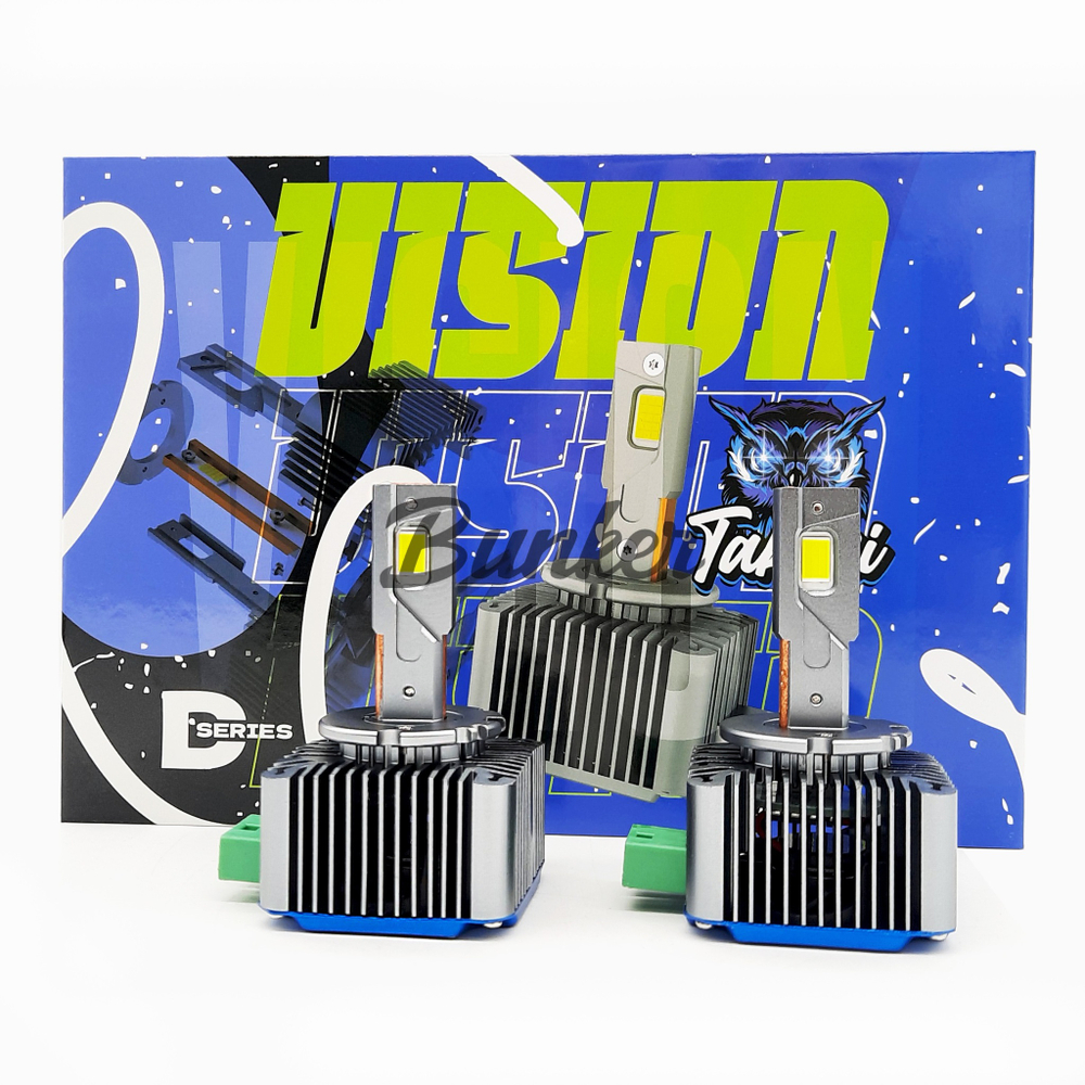 Светодиодные автомобильные LED лампы Takimi Vision D3S 6000К 12V