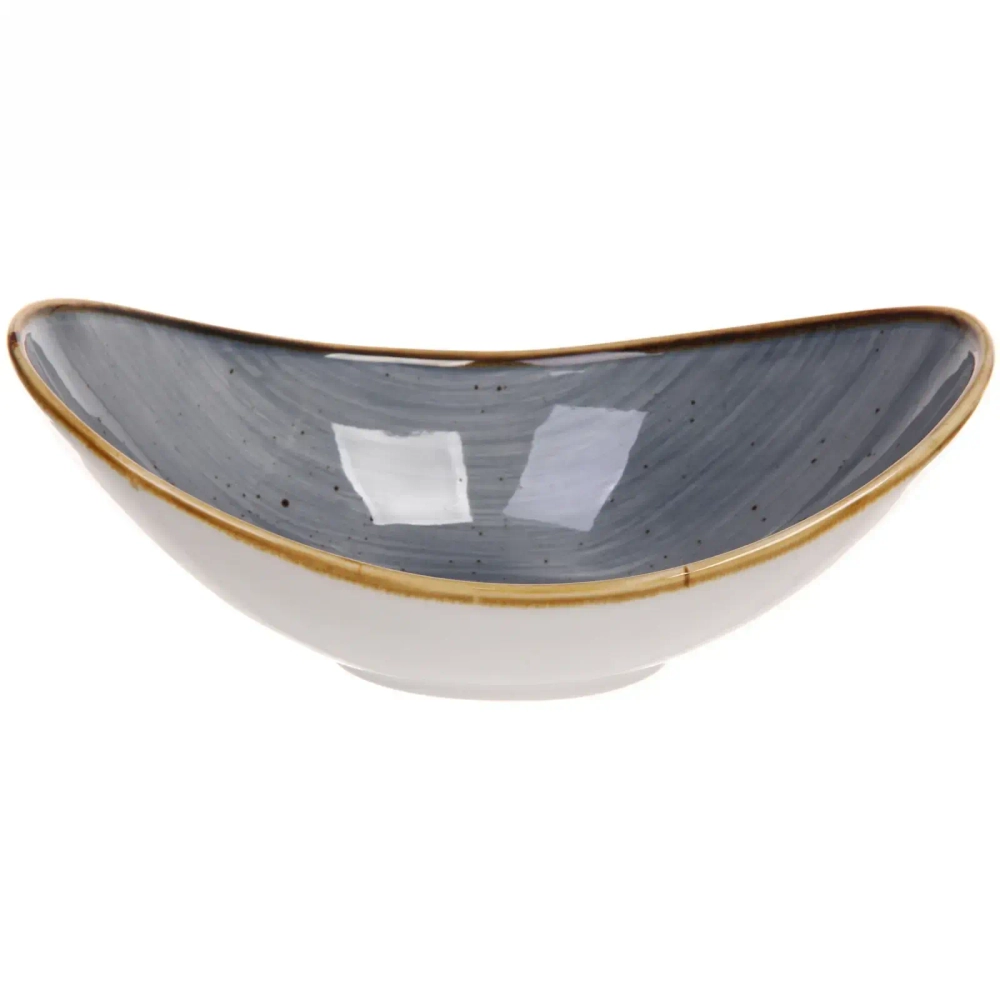 Салатник керамический «Corsica blue» 19,6*10,6*6,8см