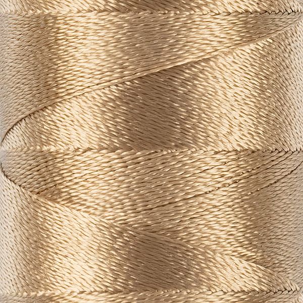 Нитки вышивальные Gamma V75/2, 10х400 ярдов, 365 м, 15-1225 песочно-бежевый
