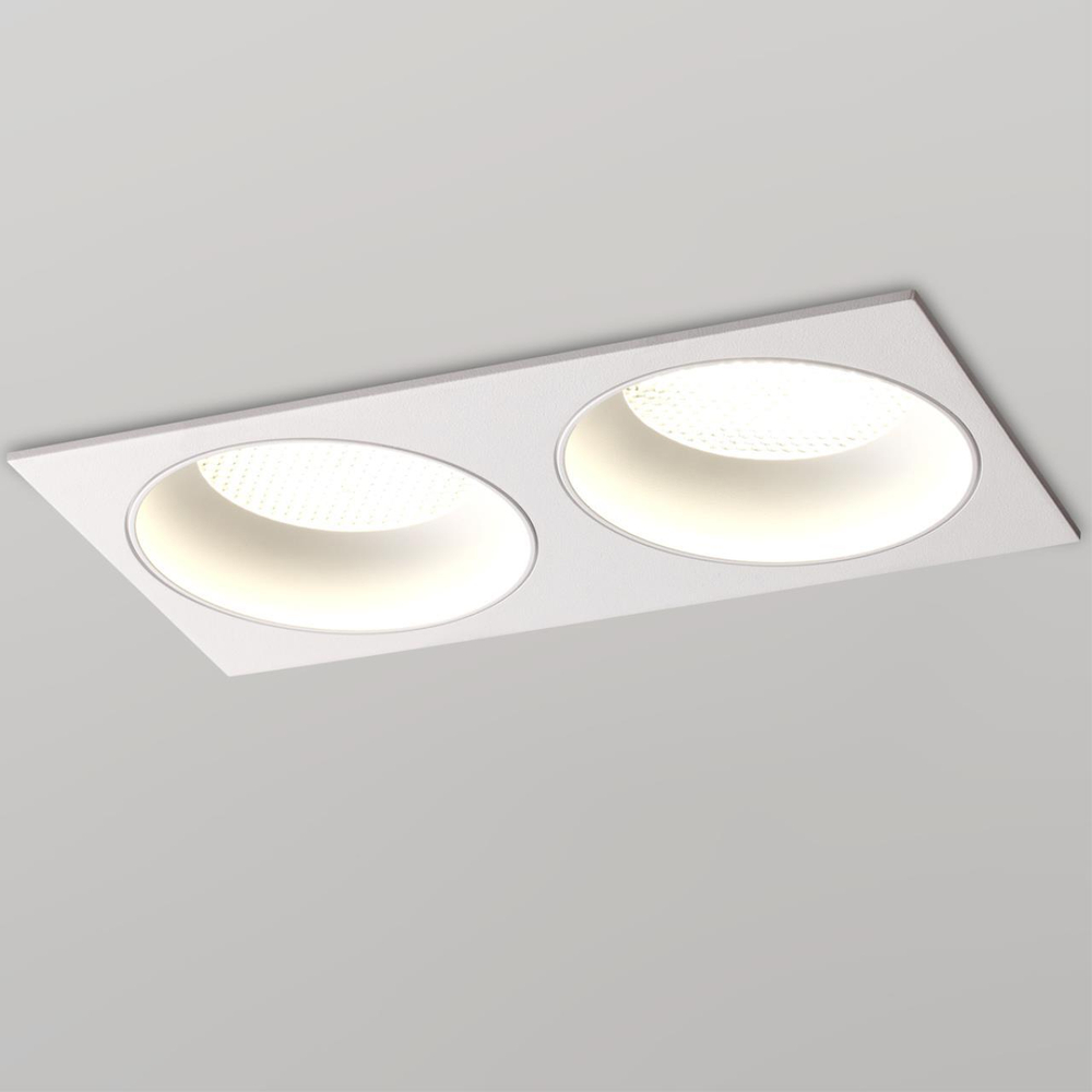 Встраиваемый светильник Novotech 371007 IP20 GX53 12W 220-240V GEMINI