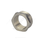 Футорка латунь никель Ду 20х15 (3/4"х1/2") НР/ВР SantechSystems