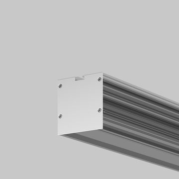 Комплект заглушек (для профиля 50x50) 2 шт., ALM-5050-S-EC 642046 642046 серебро Maytoni