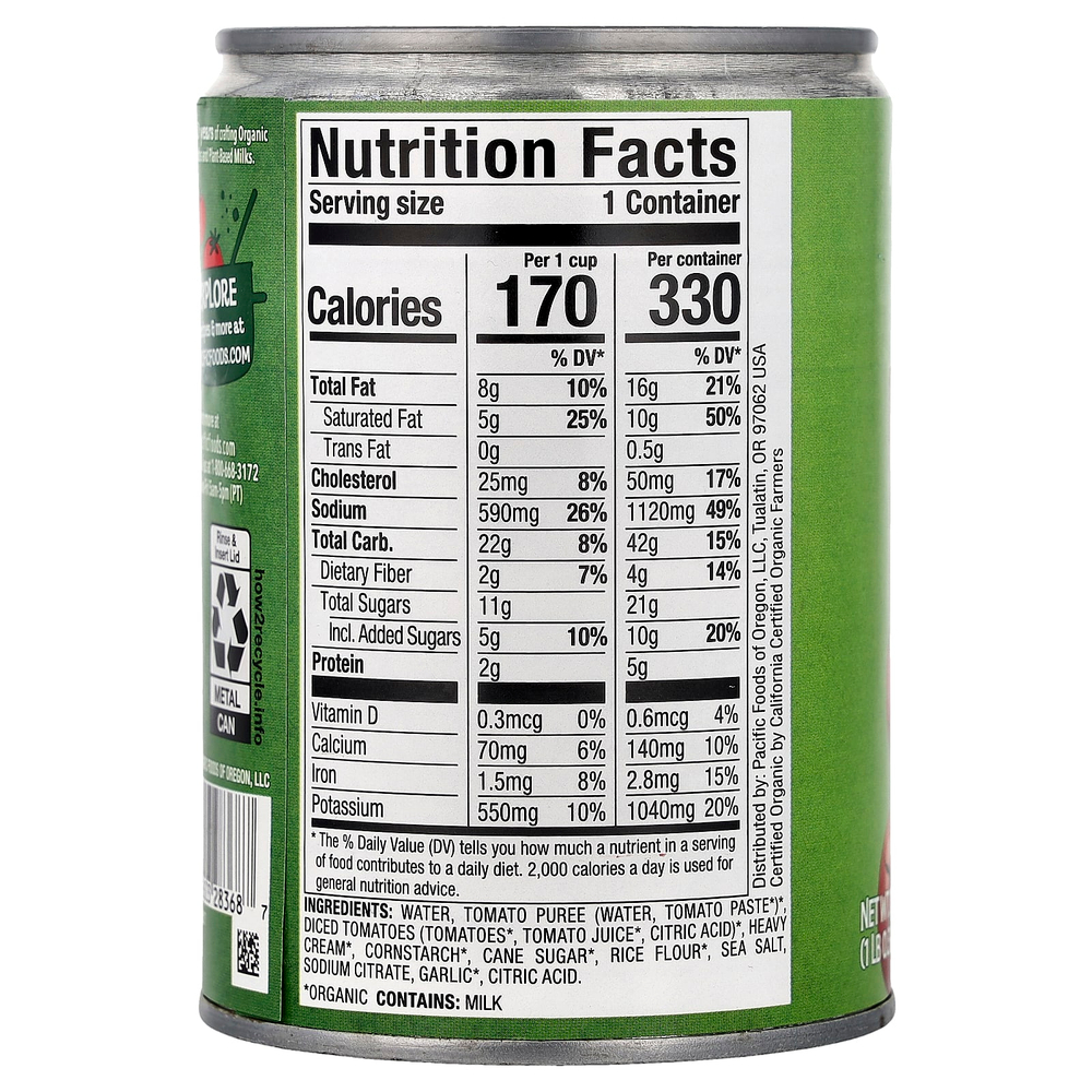 Pacific Foods, органический томатный снек, 463 г (16,3 унции)