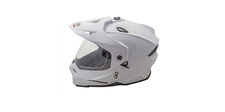 Шлем детский AiM JK802Y White Glossy, Y/S