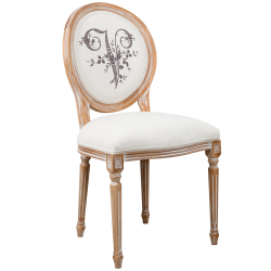 Стул Объект мечты Монограмма буквы V