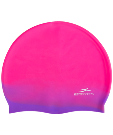 Шапочка для плавания Relast Pink/Purple, силикон