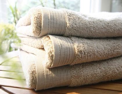 Полотенце Uni sable Blanc des Vosges 100x150 Бежевый