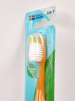 TePe Зубная щетка Nova Soft мягкая, оранжевая, 1 шт. (Швеция)