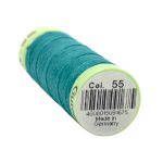 Нитки отделочные Gutermann Top Stitch 30 (30 метров), 5 кат. | 055 св.зеленая бирюза