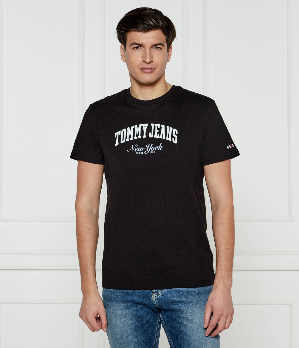 Футболка VARSITY POP Tommy Jeans - черный(DM0DM20362)