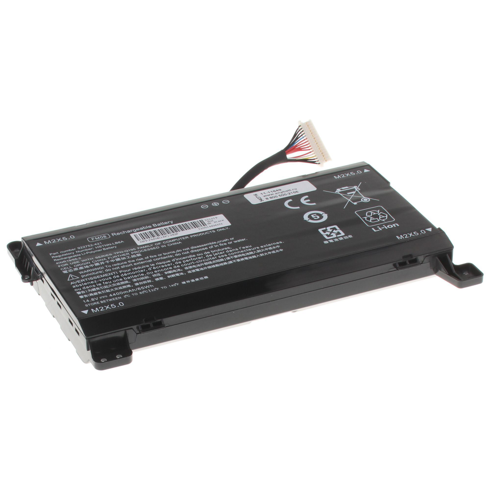 Аккумулятор AnyBatt 4400mAh для ноутбука HP Omen 17-an000 (HSTNN-LB8A, TPN-Q195) 16-pin