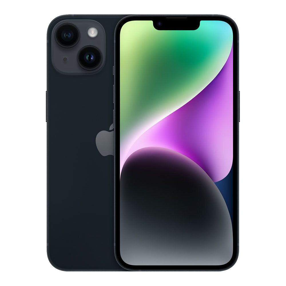 Apple iPhone 14 256 Гб Nano-SIM, eSIM Темная ночь (Midnight) Смартфон