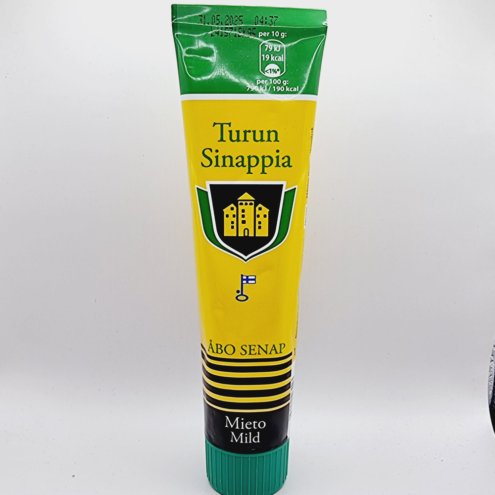 Горчица Turun mieto sinappi мягкая 125 г (из Финляндии)