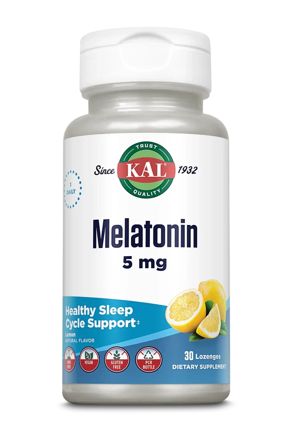 Антиоксидант KAL Melatonin 5 мг 30 таблеток