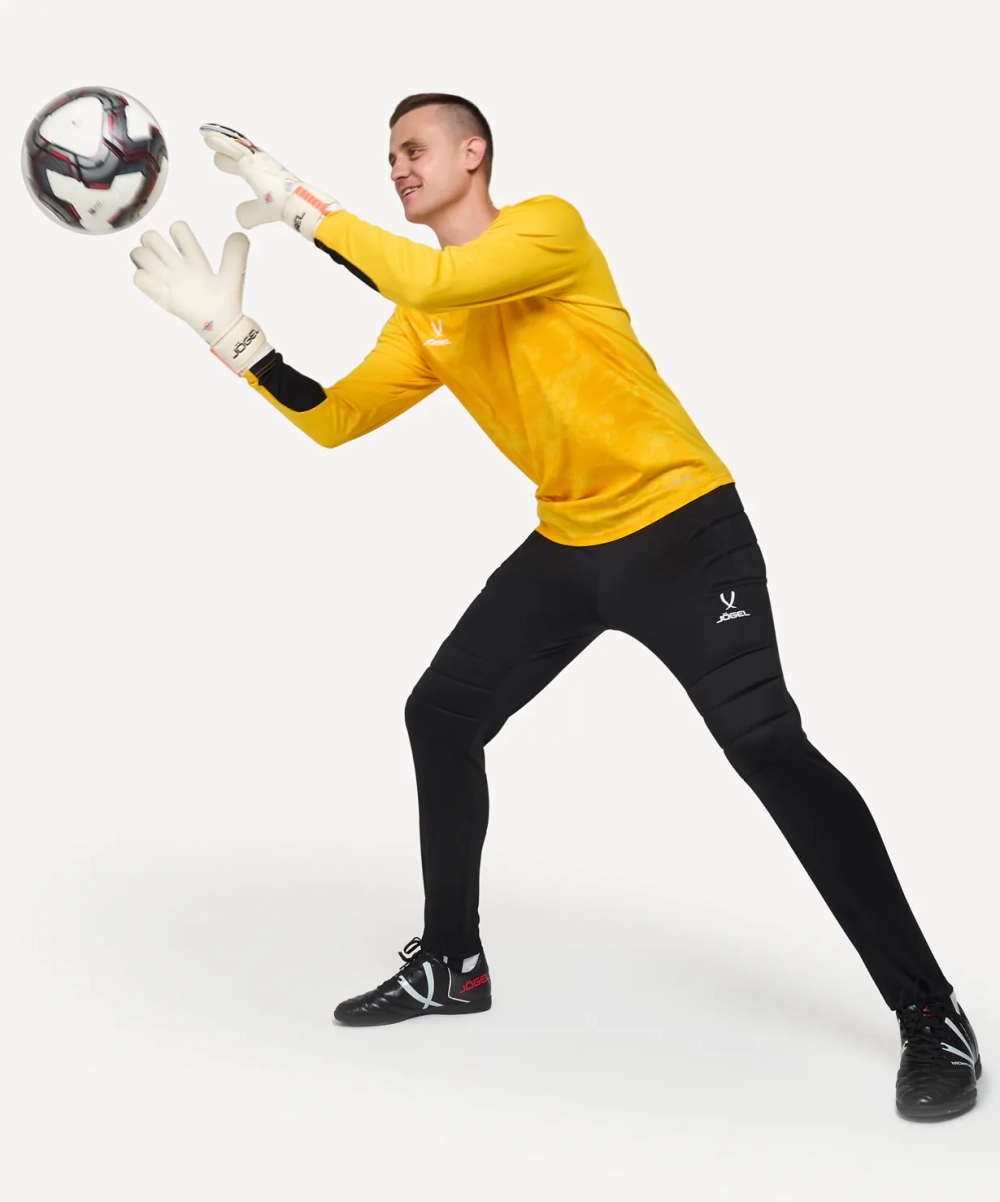 Брюки вратарские CAMP GK Pant, черный/белый