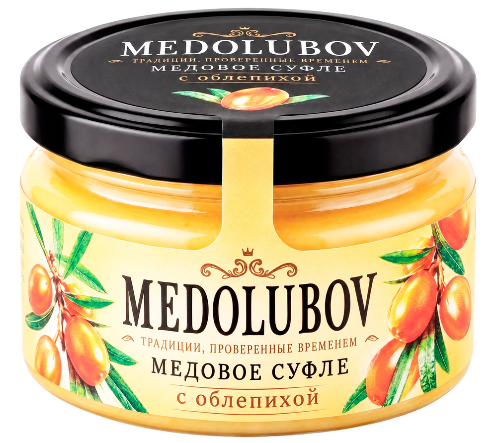 Медовое суфле с облепихой Медолюбов
