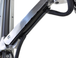 Крепление "Рука" Ergotron StyleView Sit-Stand Combo System с подставкой для клавиатуры, мыши и с малым держателем CPU(45-273-216 / 45-273-026), Серебряный