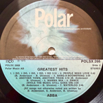 ABBA - Greatest Hits (Скандинавия 1976г.)