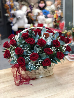 Корзины с цветами