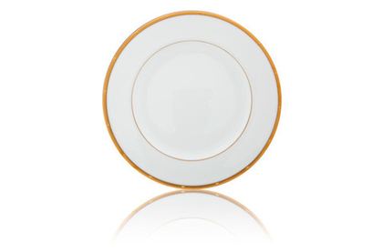 Тарелка закусочная 22см Noritake Рочель Золотой кант