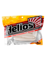 Виброхвост Helios Catcher 3,55"/9 см Black & Pearl 5шт. (HS-2-028)