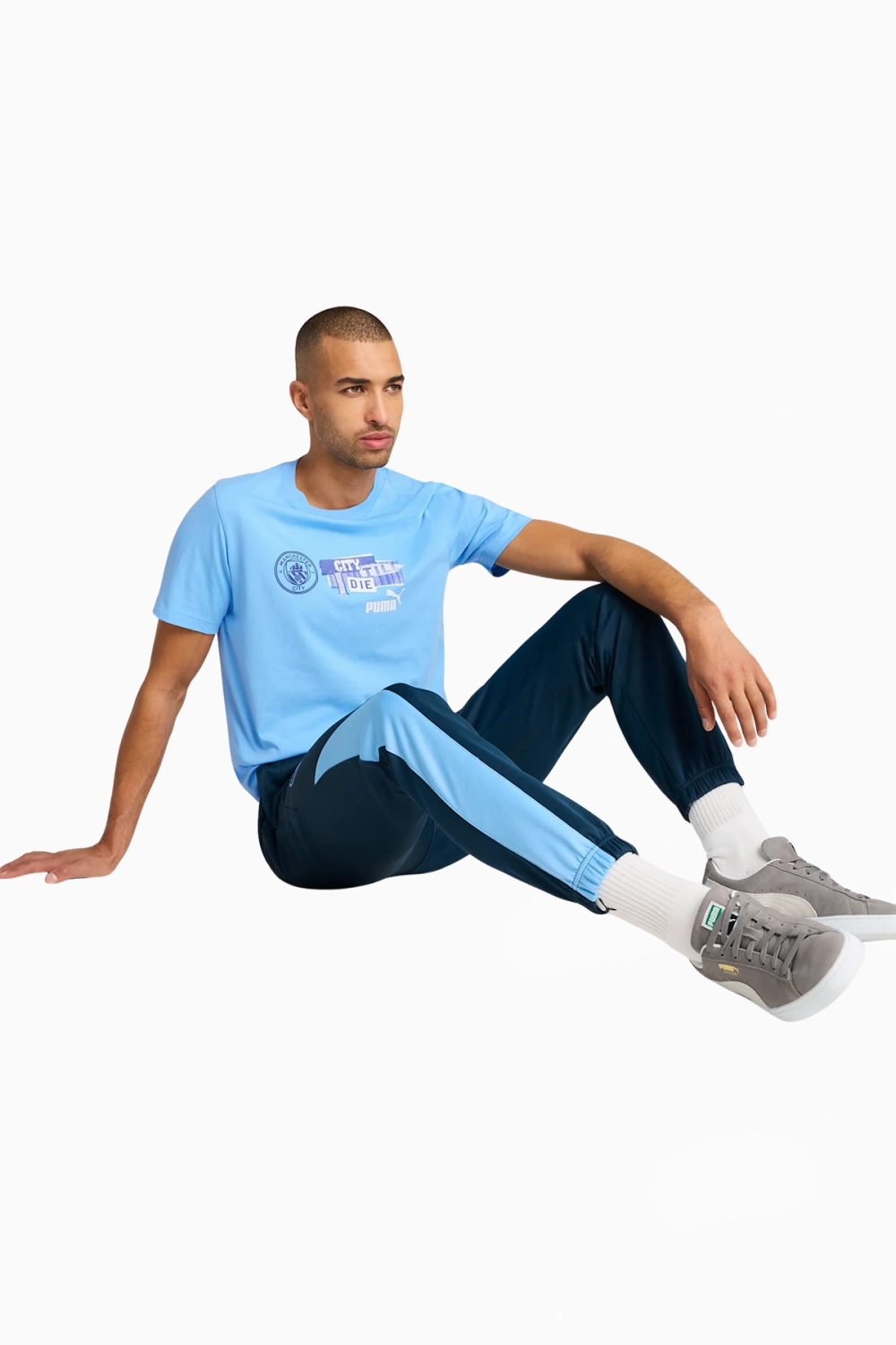 Футболка Puma Manchester City 24/25 FtblNRGY - голубой
