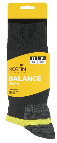 Носки Norfin T2P BALANCE WARM CREW р.(42-44) L