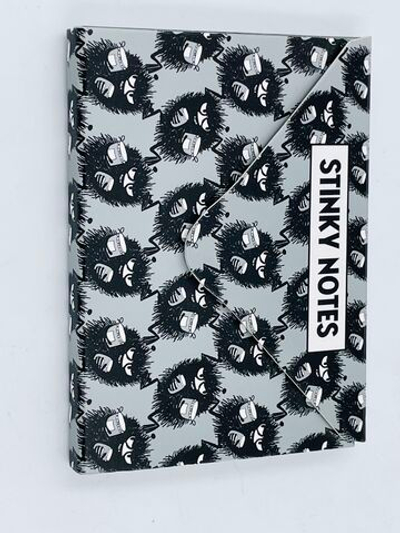 Блокнот Moomin Pop Art с клейкими листочками для заметок Stinky Notes, 60 листов, 10х7,5 см (из Финляндии)