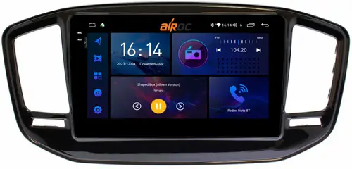 Магнитола для Geely Emgrand X7 2019-2021 - AIROC 2K RI-1602 Android 12, Быстрая, QLed+2K, CarPlay, SIM-слот