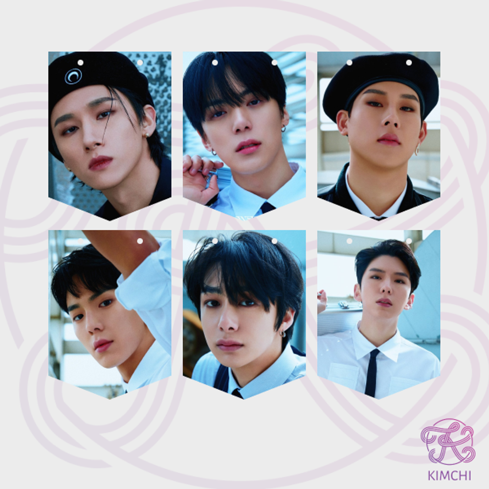 Набор флажков на веревке MONSTA X - One of a kind Набор флажков на веревке MONSTA X - One of a kind